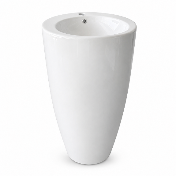 Flora Freestanding Round Basin 50x50cm