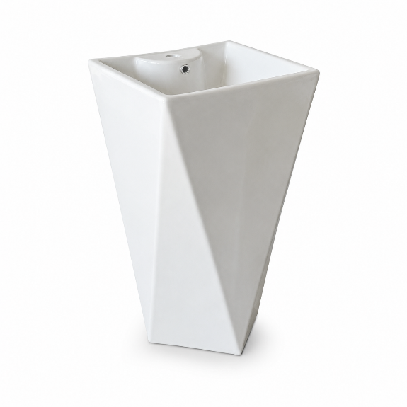 Flora Freestanding Square Basin 48x48cm